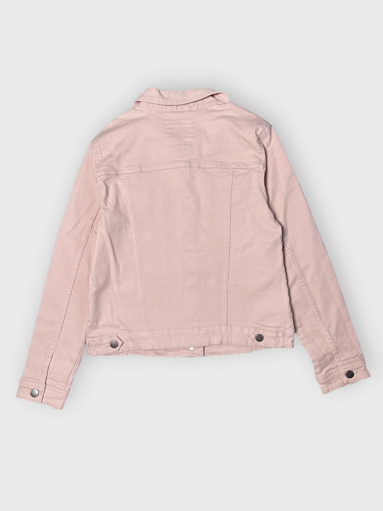 detail view, Clockhouse Clock House Pink Jeans Jacket, vintage Y2K second hand piece, image 5