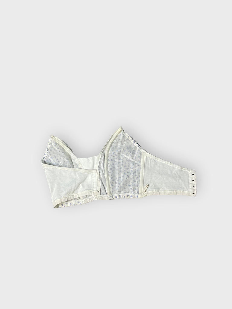 detail view, Coquette Corset Bralette, vintage Y2K second hand piece