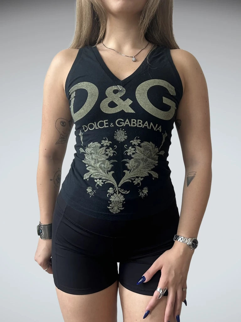 Y2K v-neck tanktop