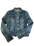 highway boss – cropped jean jacket (M?)