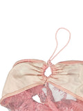 Pink Lingerie Pattern Top (XS)