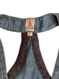 blue loops – y2k denim corsage 2 (XL)