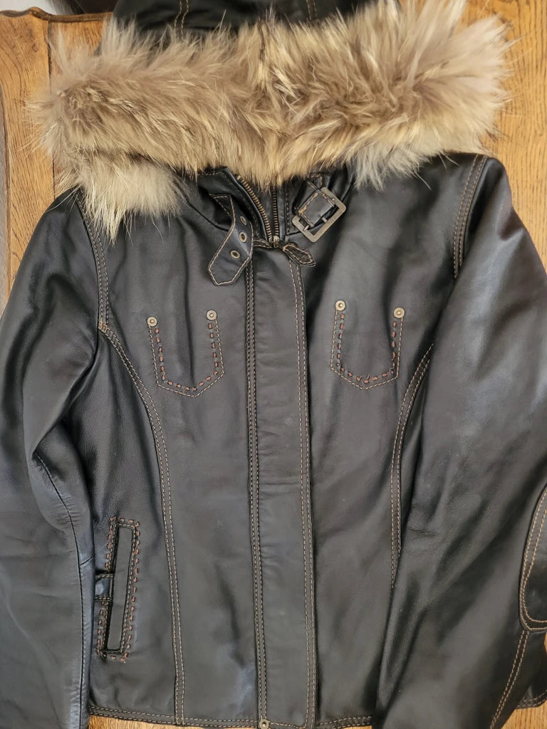Leather jacket