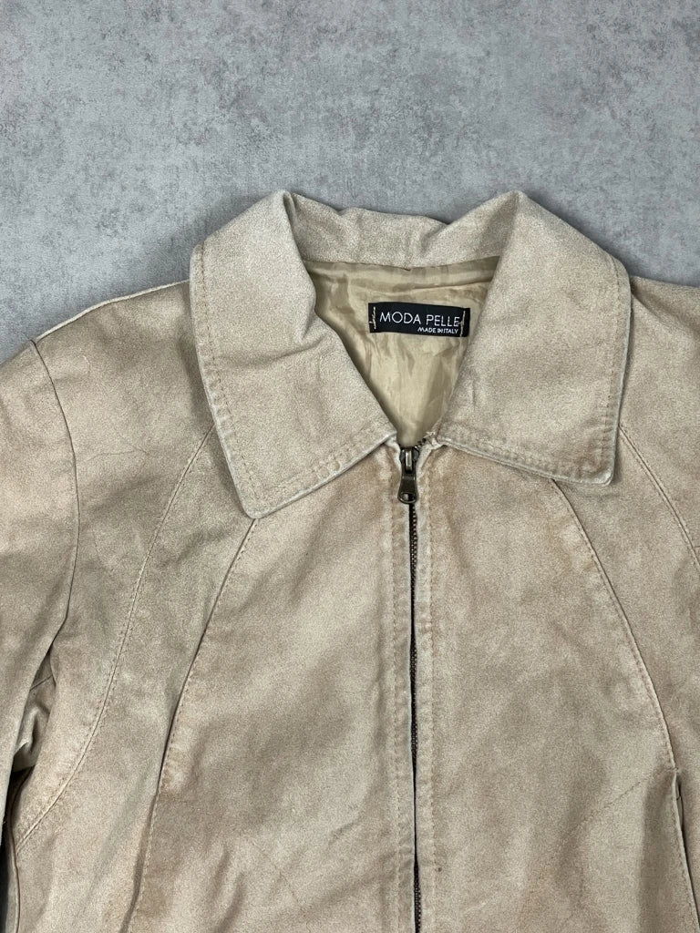 Moda Pelle Beige Jacket