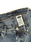 Revolt Pleated Blue Vintage Denim Skirt (XS)