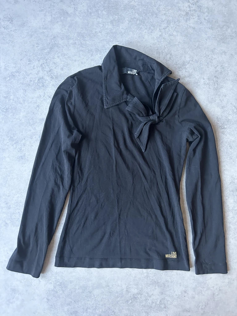 Long sleeve with bow tie
