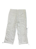 Style & Co White Cropped Cargo Pants (XS)