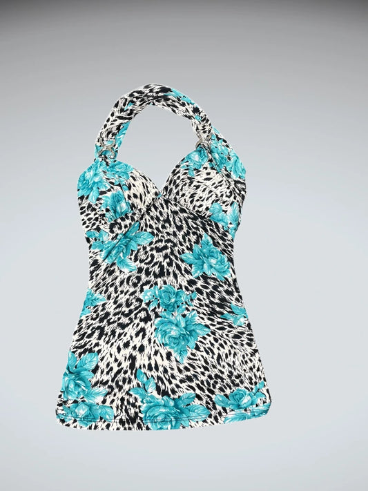 Wild Bloom Halterneck Top (S)