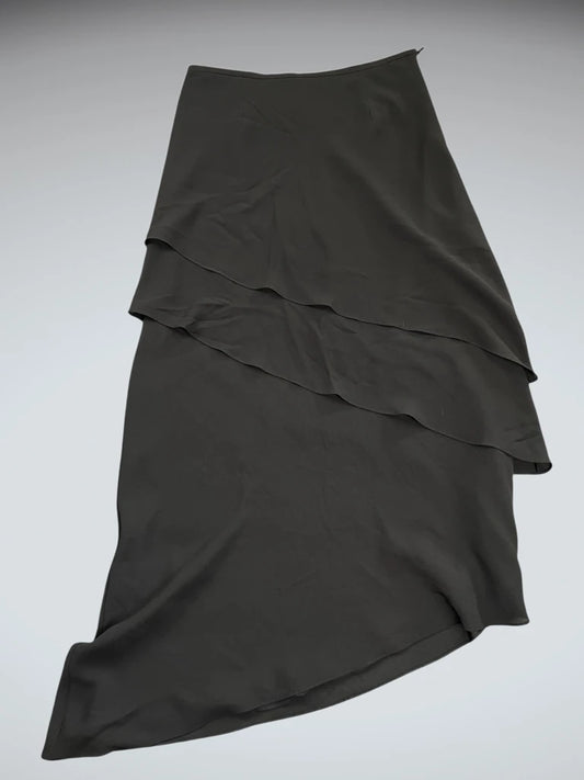 Classic Noir Pencil Dress (S)