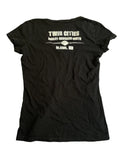 skull ride – harley v-neck tee (S?)