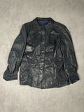 Black Leather Coat