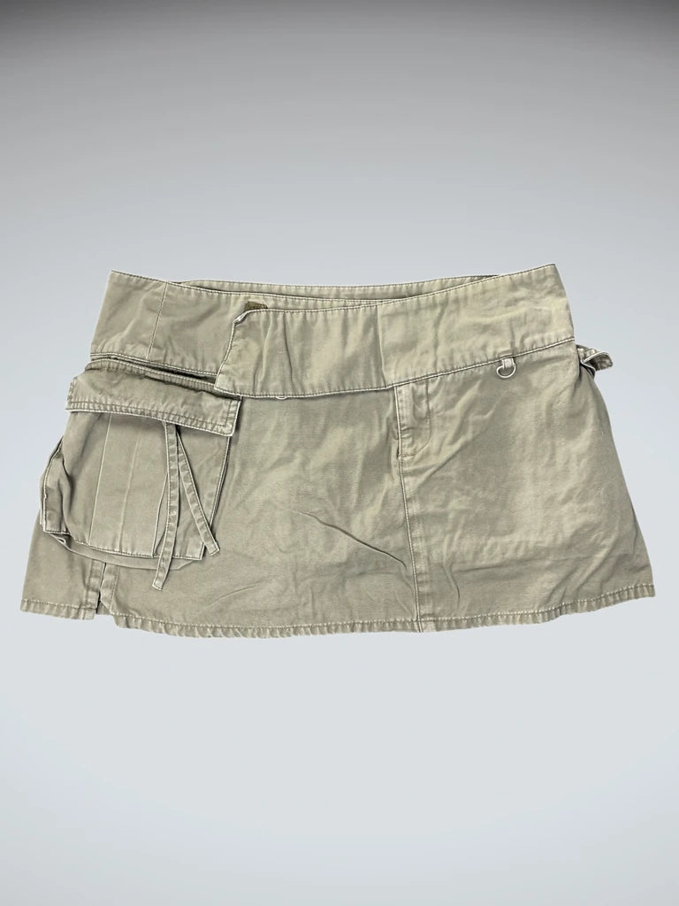 Aztec Khaki Utility Skirt (XL)