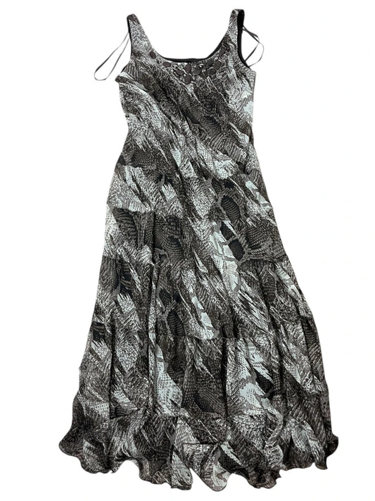 Viper Veil – Wild Mesh Maxi Dress (L?)