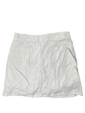 Nass White Casual Summer Skirt (M)