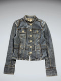 Vintage Blue Denim Jacket Women (S)