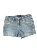 Earl Embellished Pocket Denim Hotpants (M)