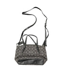 Coach NY Black Monogram Shoulder Bag (ONESIZE)