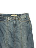 Mixit Blue Denim Maxi Skirt (S)