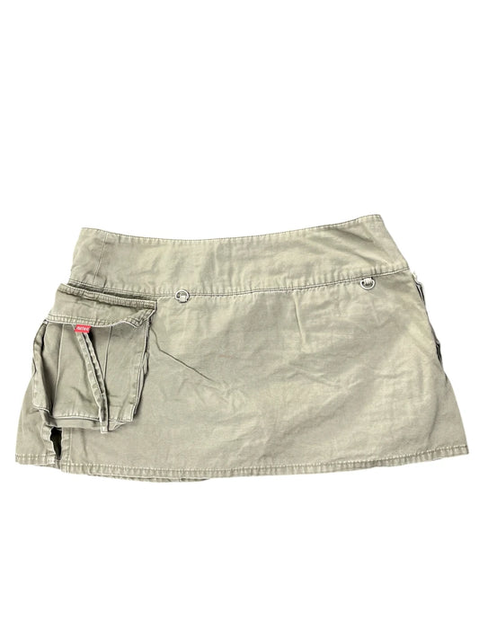 Aztec Khaki Utility Skirt (XL)