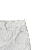 Nass White Casual Summer Skirt (M)
