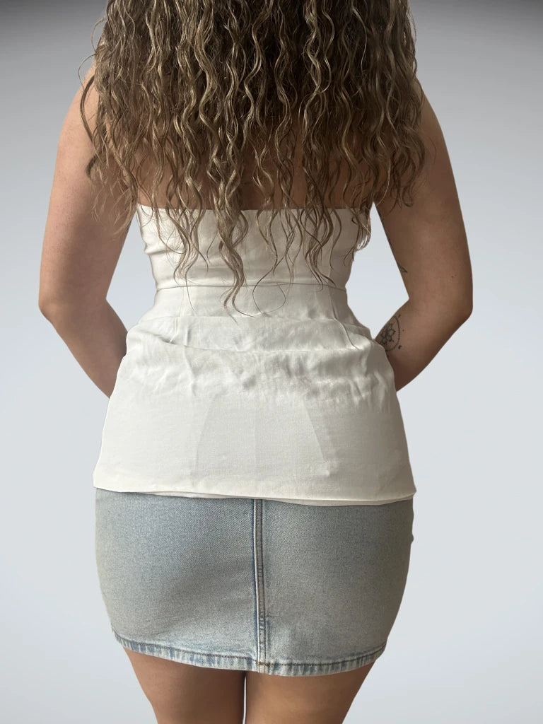 Halter neck vest