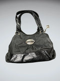 Sienna Rich Black Patent Accent Bag (ONESIZE)