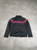 adidas sweatshirt with fuchsia stripes (M)