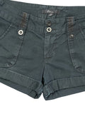 Classic Black Cotton Hotpants (M)