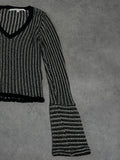 pretty black and white jumper
