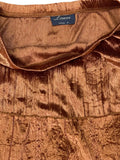 Shimmering bronze midi skirt by Lauri (M)
