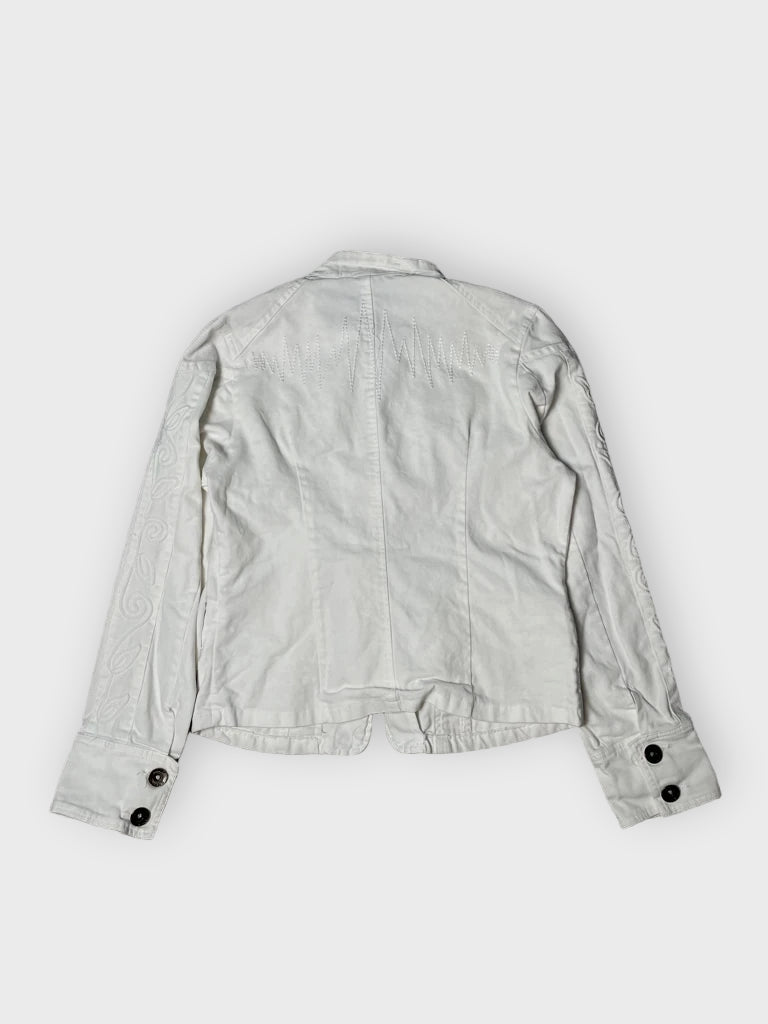 detail view, Dolce & Gabbana Jeans Jacket, vintage Y2K second hand piece, image 5