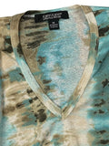 Karen Kane turquoise washed B-cut top (M)