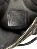 Coach NY Black Monogram Shoulder Bag (ONESIZE)