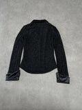 black glitter shirt