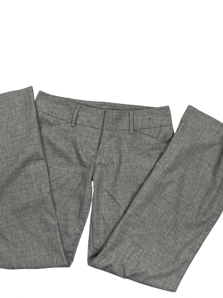 7Avenue Grey Textured Suit Pants (S)
