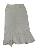 Z Cavaric Beige Cotton Skirt (M)