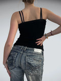 midnight lace – classic cami (L)