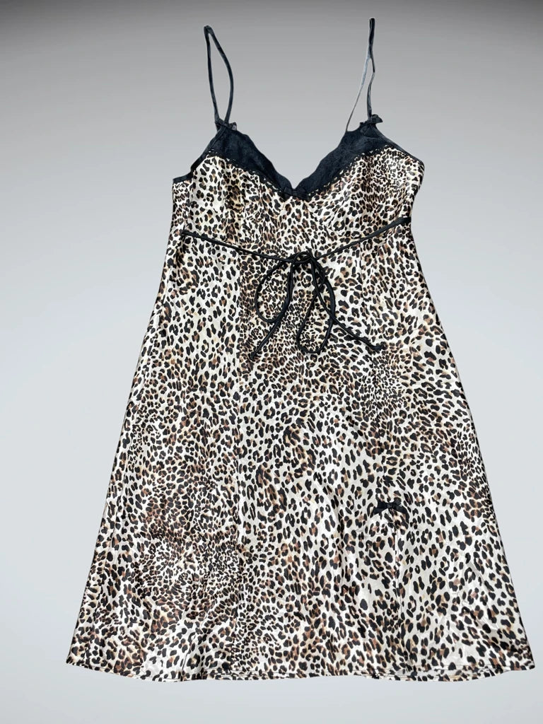 Nature Pattern Dessous Top Pink Detail (M)