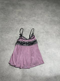 purple lingerie top (M)