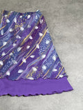 purple mesh skirt ((N/A) probably M)