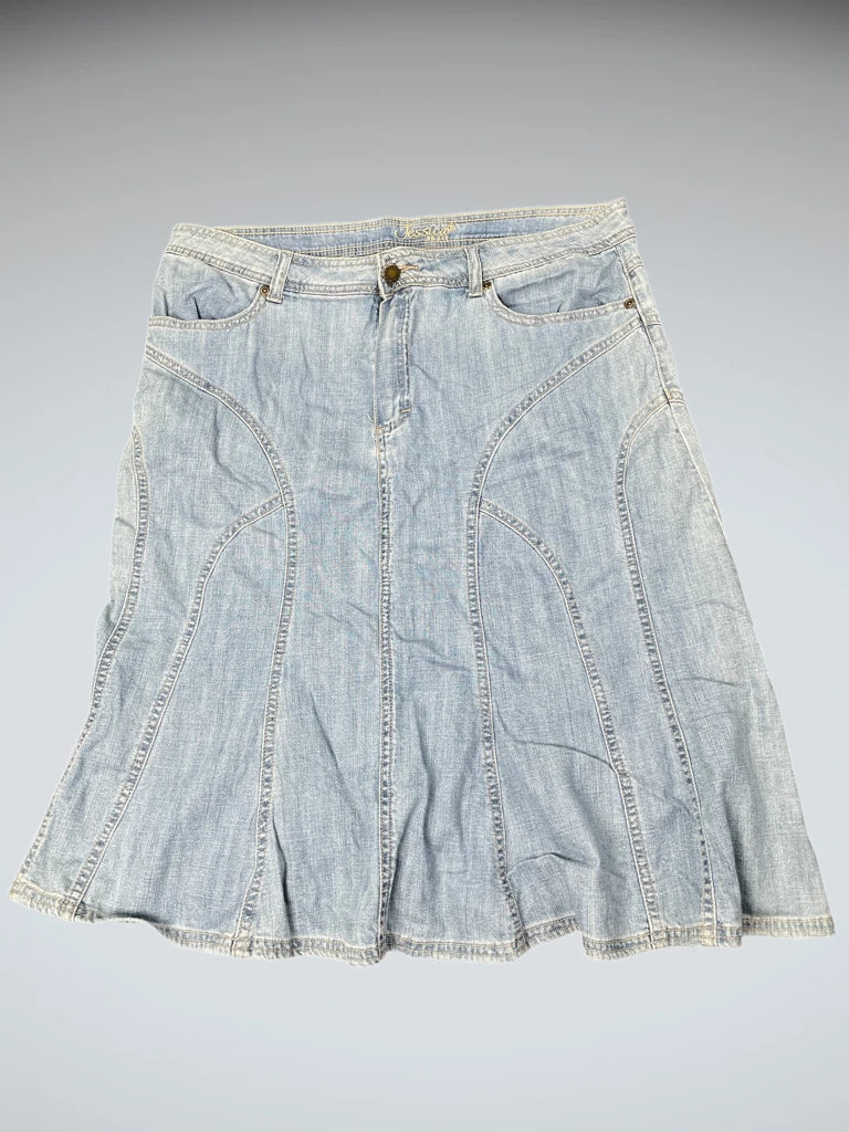 Jessica Sport Light Denim Skirt (M)