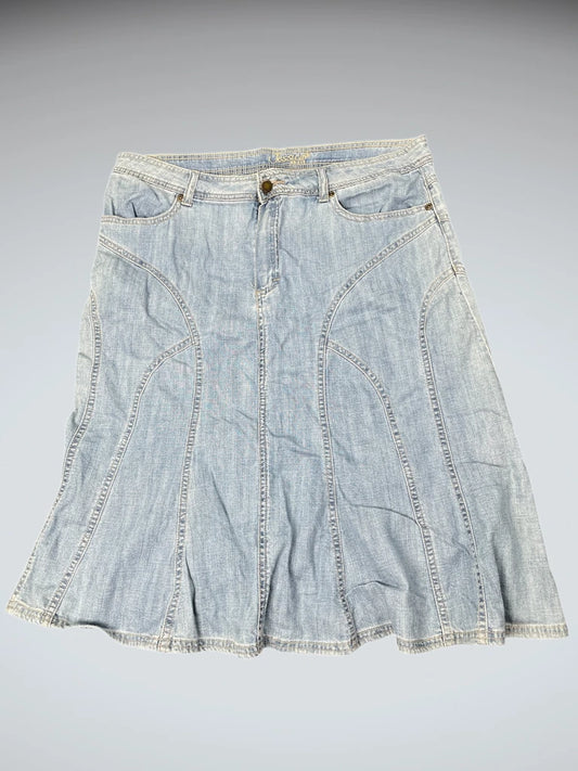 Jessica Sport Light Denim Skirt (M)