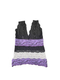 Multi color dessoue top (S)