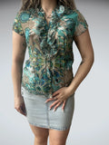 Colorful button up