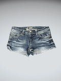Wall Flavor Distressed Denim Hotpants (XS)