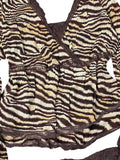Milano summer dress animal pattern (M)