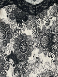 Dolled Up Alternative Beige Pattern Top (S)