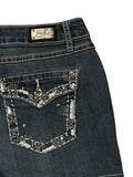 Earl Embellished Pocket Denim Hotpants (M)