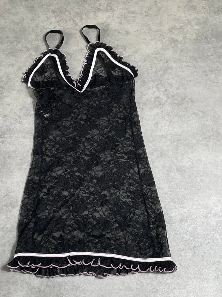 lace lingerie dress (S)