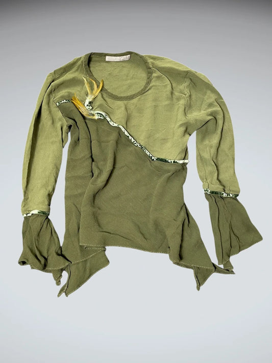 Forest Fairy Ruffle Shirt (S)